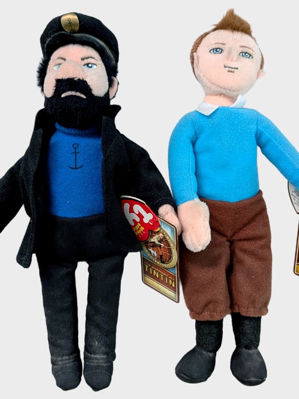 TY Beanie Babies Captain Haddock Adventures of Tintin Tags Retired Collectible